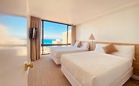 Newly Renovated Luxury, Modern Style Waikiki Sunset Hotel Ocean View Freeparking